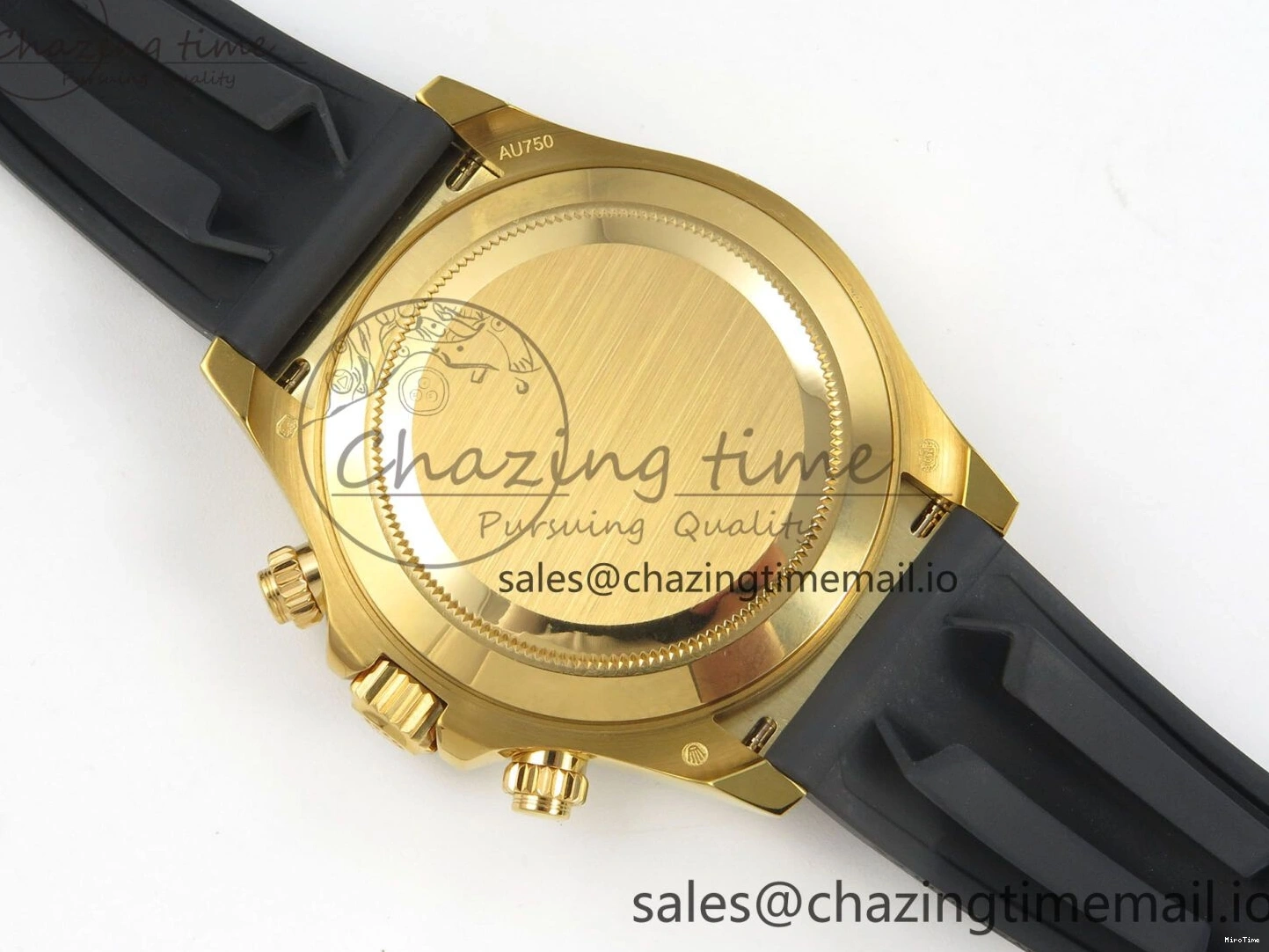 MiroTime 0502 Daytona 116508 YG 3CF 1:1 Best Edition Black Bezel Meteorite Dial on Oysterflex Strap SH4130 V2(Mod Version) Effortless 119